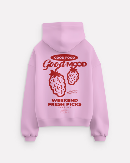 "Good food good mood" hoodie