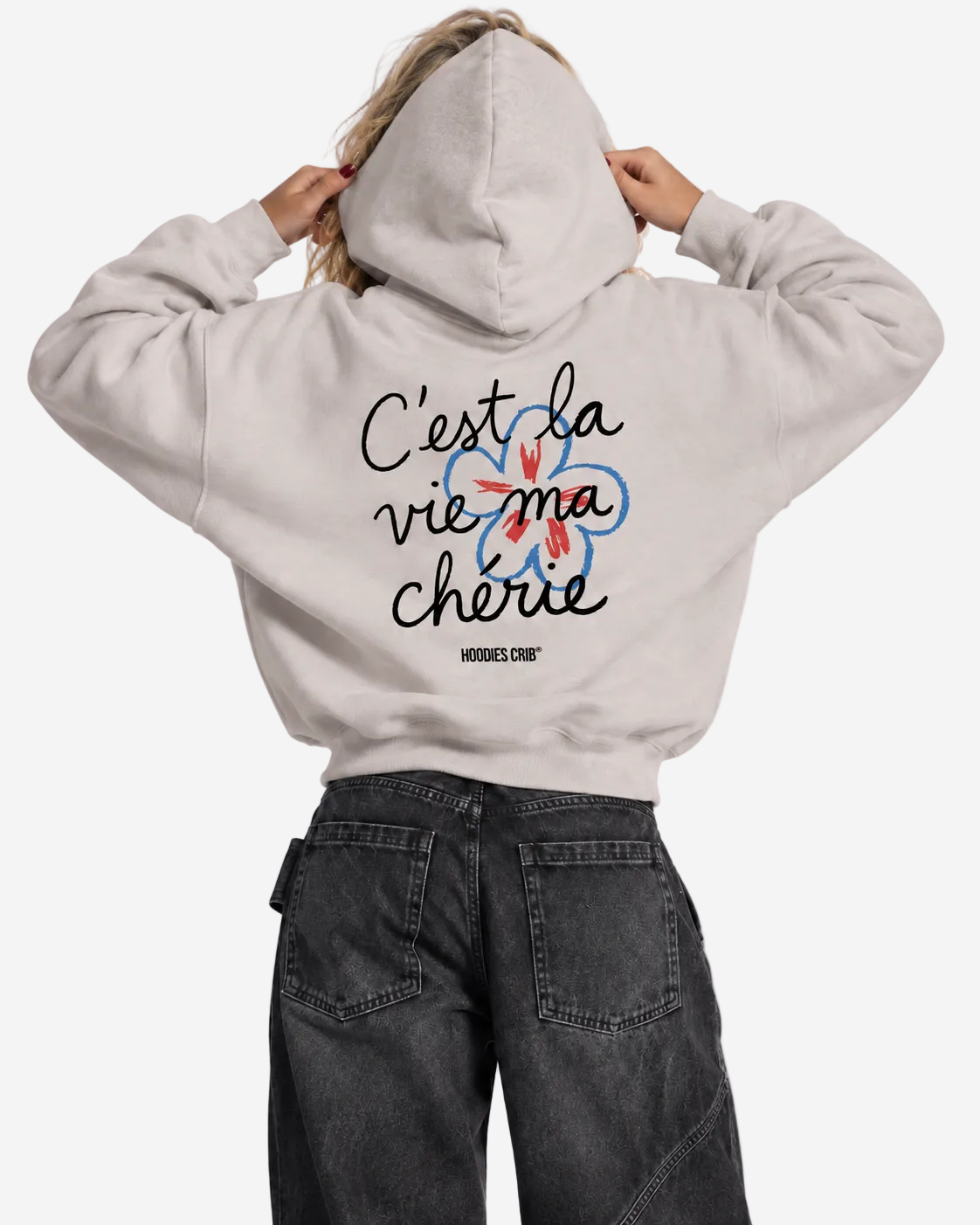 "C'est la vie chérie" hoodie
