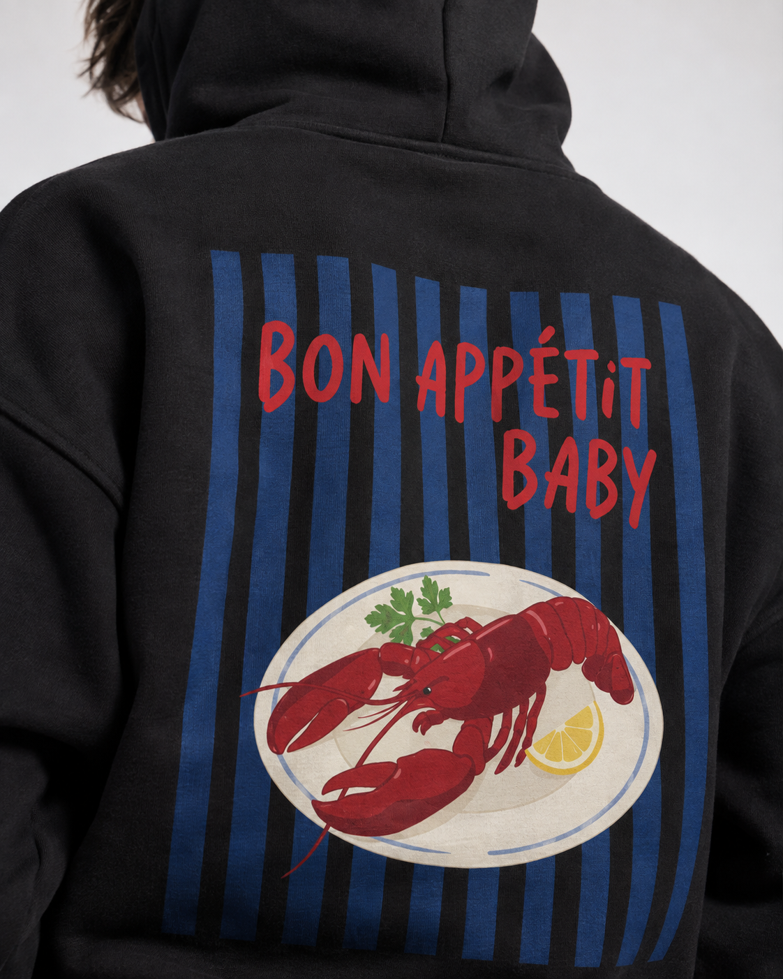 "Bon apetit baby" hoodie