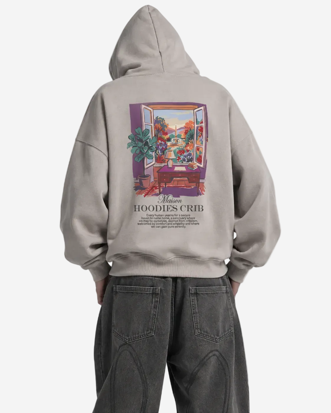 "Maison du crib" hoodie