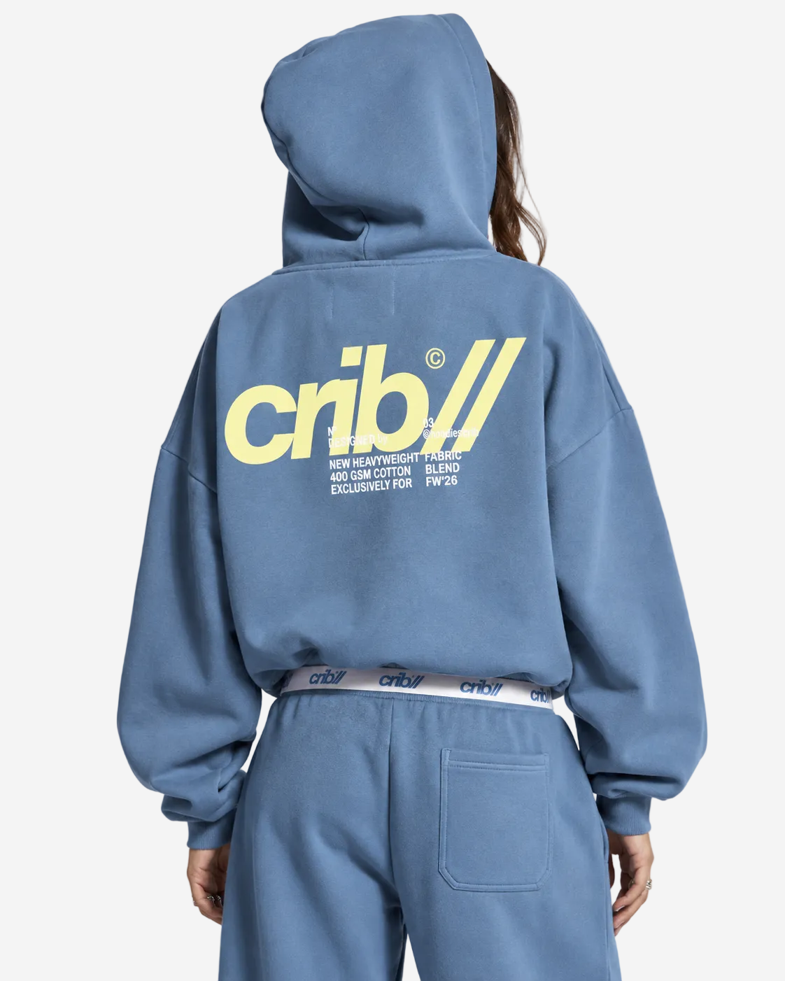 "Crib upgraded fabric" hoodie