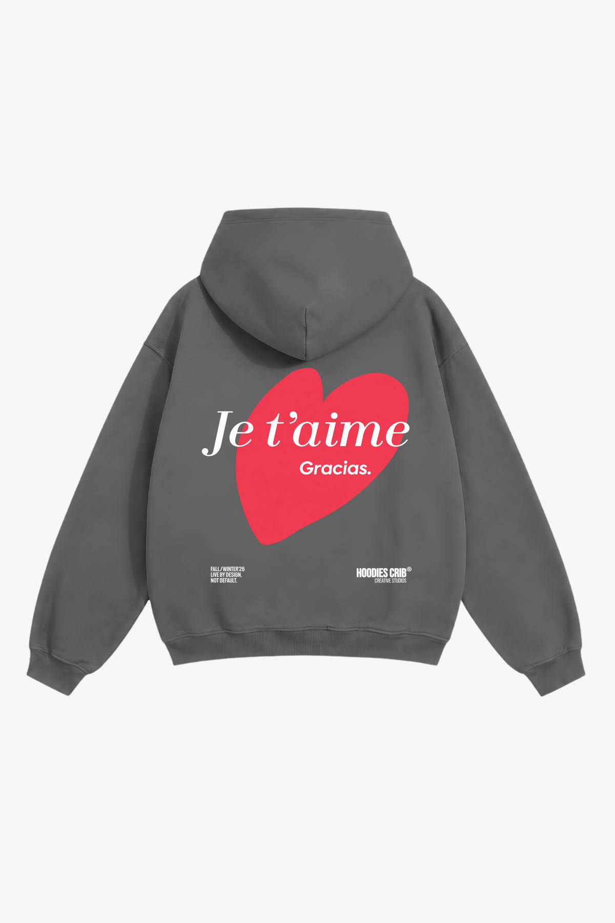 "Je t'aime" hoodie