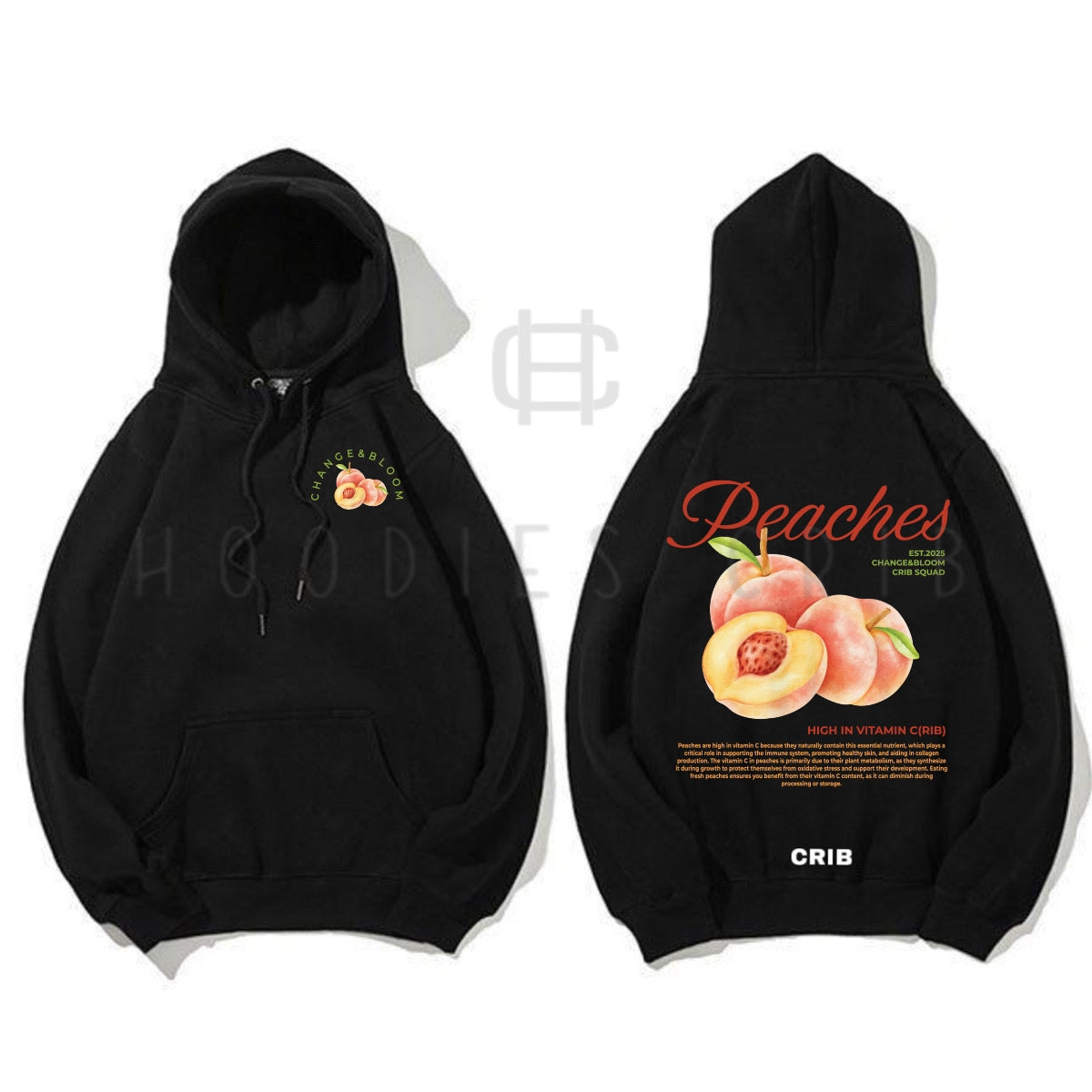 "Peaches" hoodie