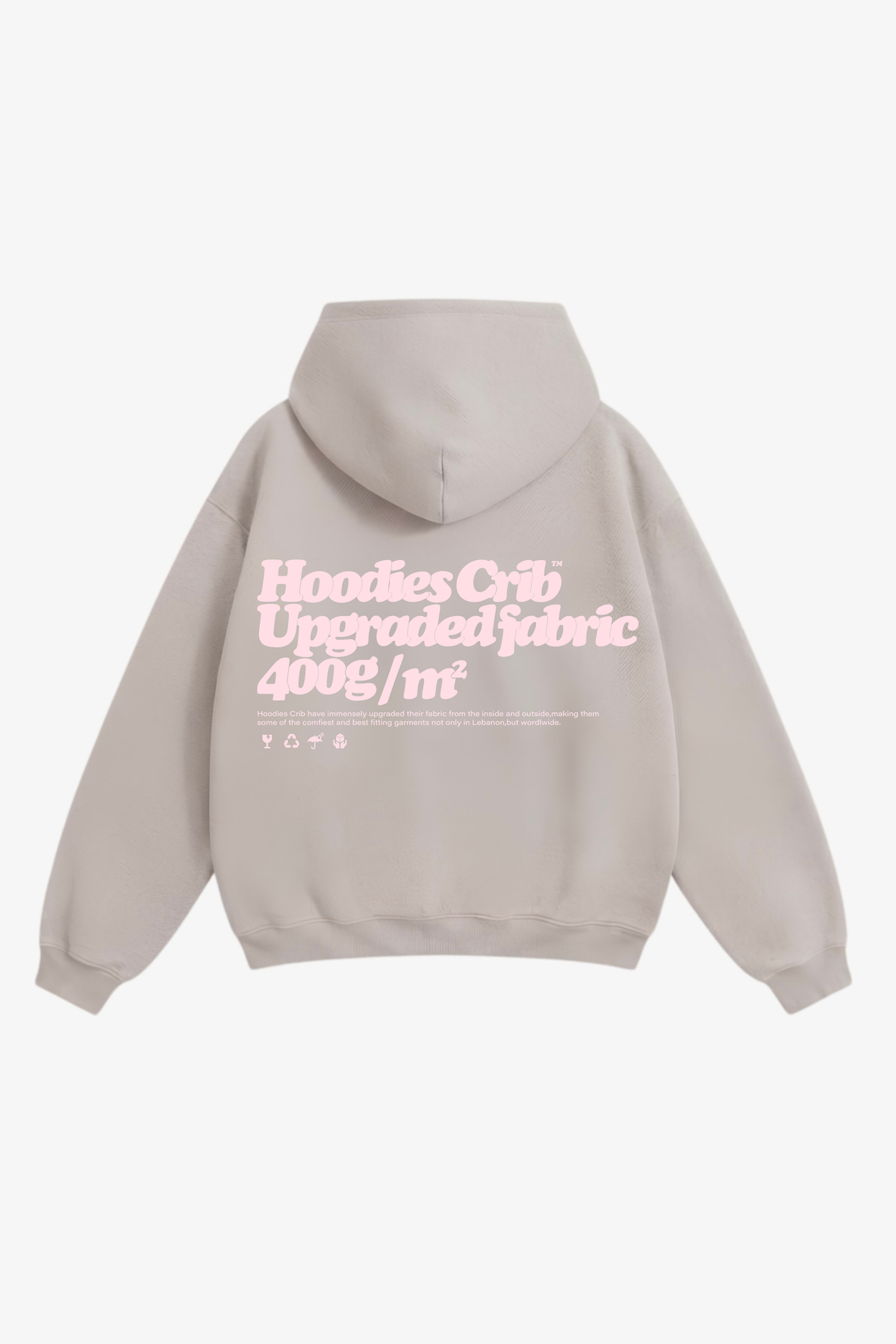 "Crib fabric upgrade" hoodie