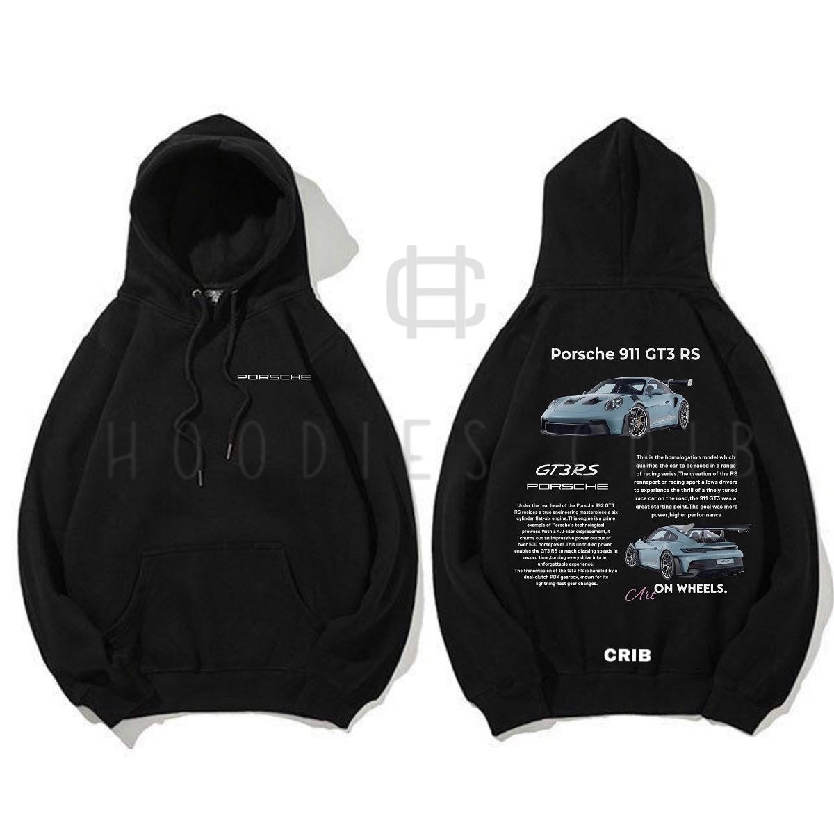 "Blue Porsche AOT " hoodie