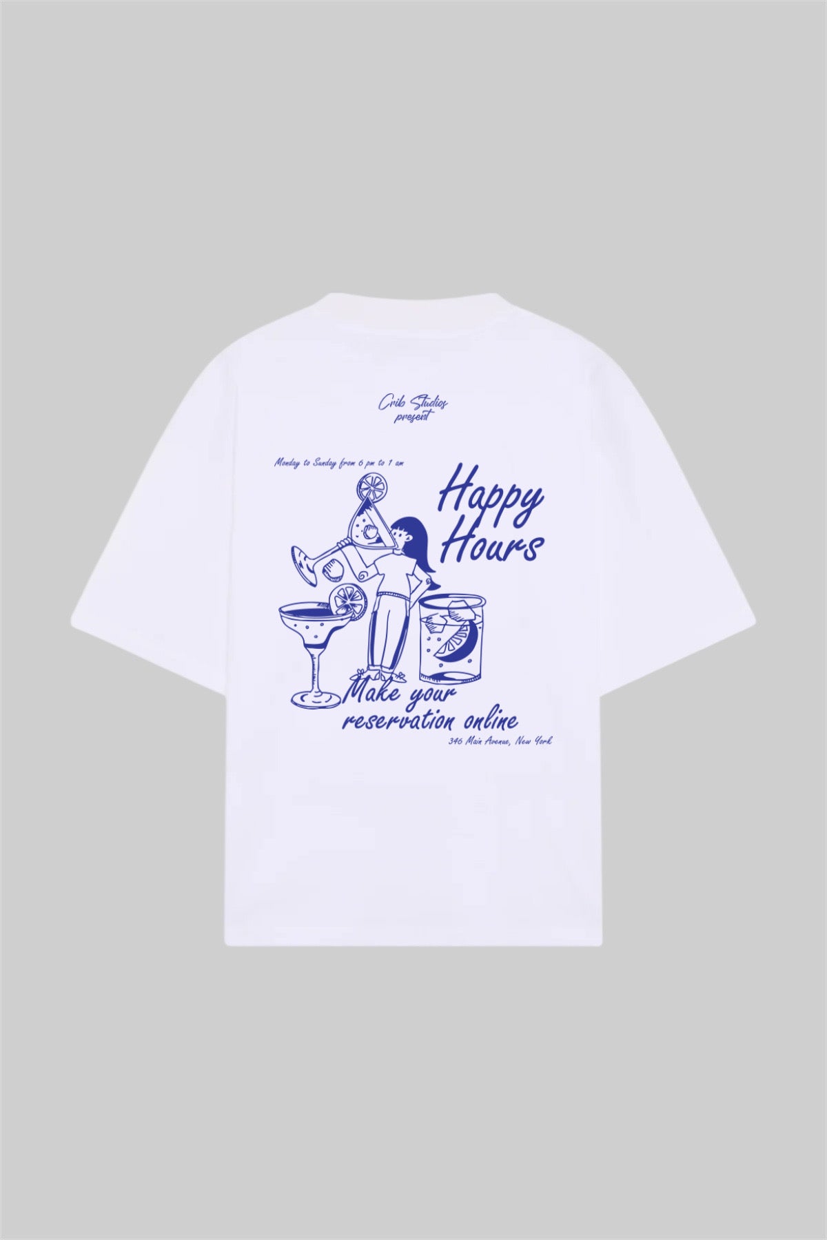 "Happy Hours" t-shirt
