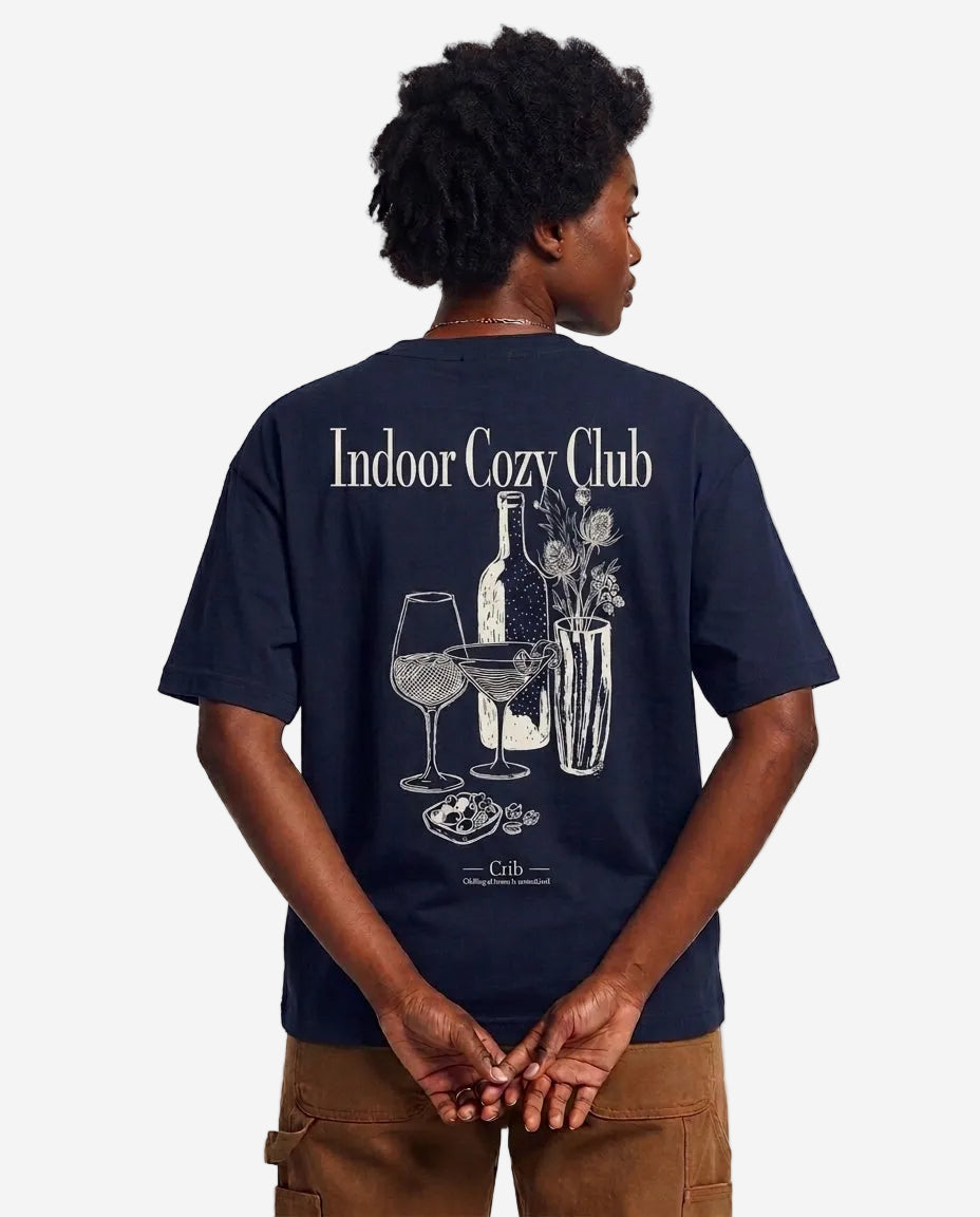 "Indoor Cozy Club" t-shirt