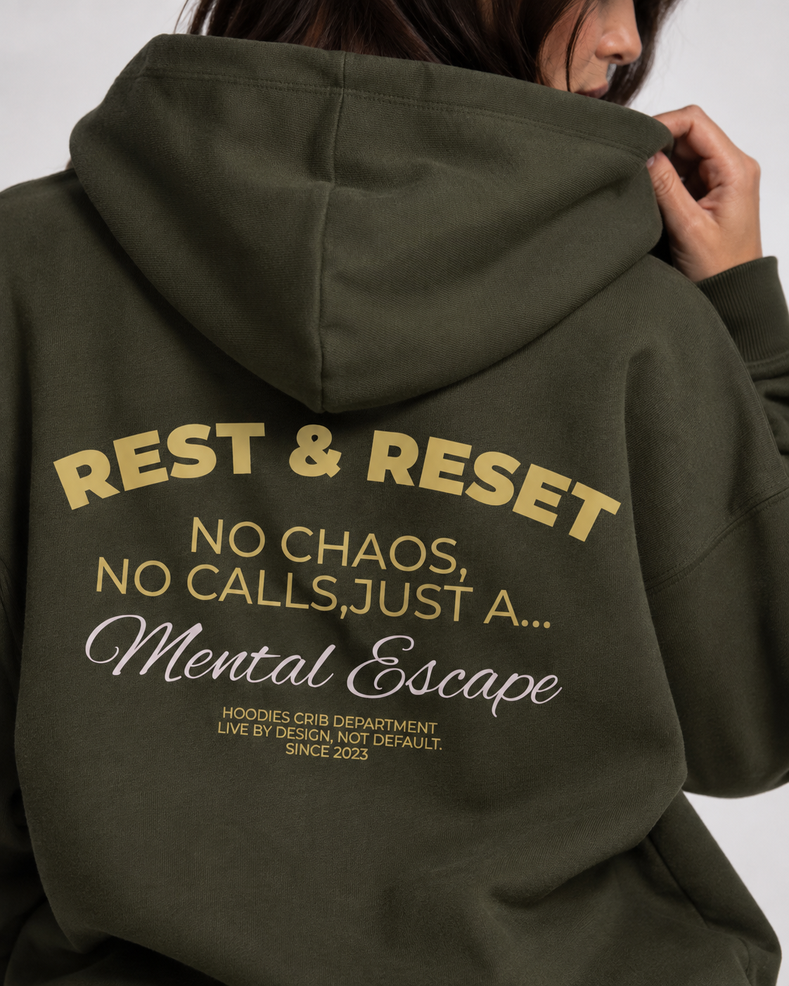 "Rest & reset" hoodie