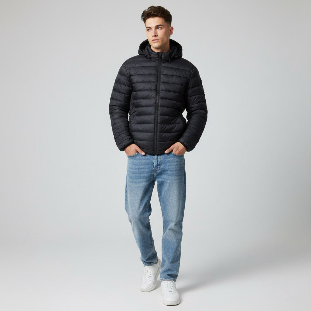 "Puffer Jacket Padded" black