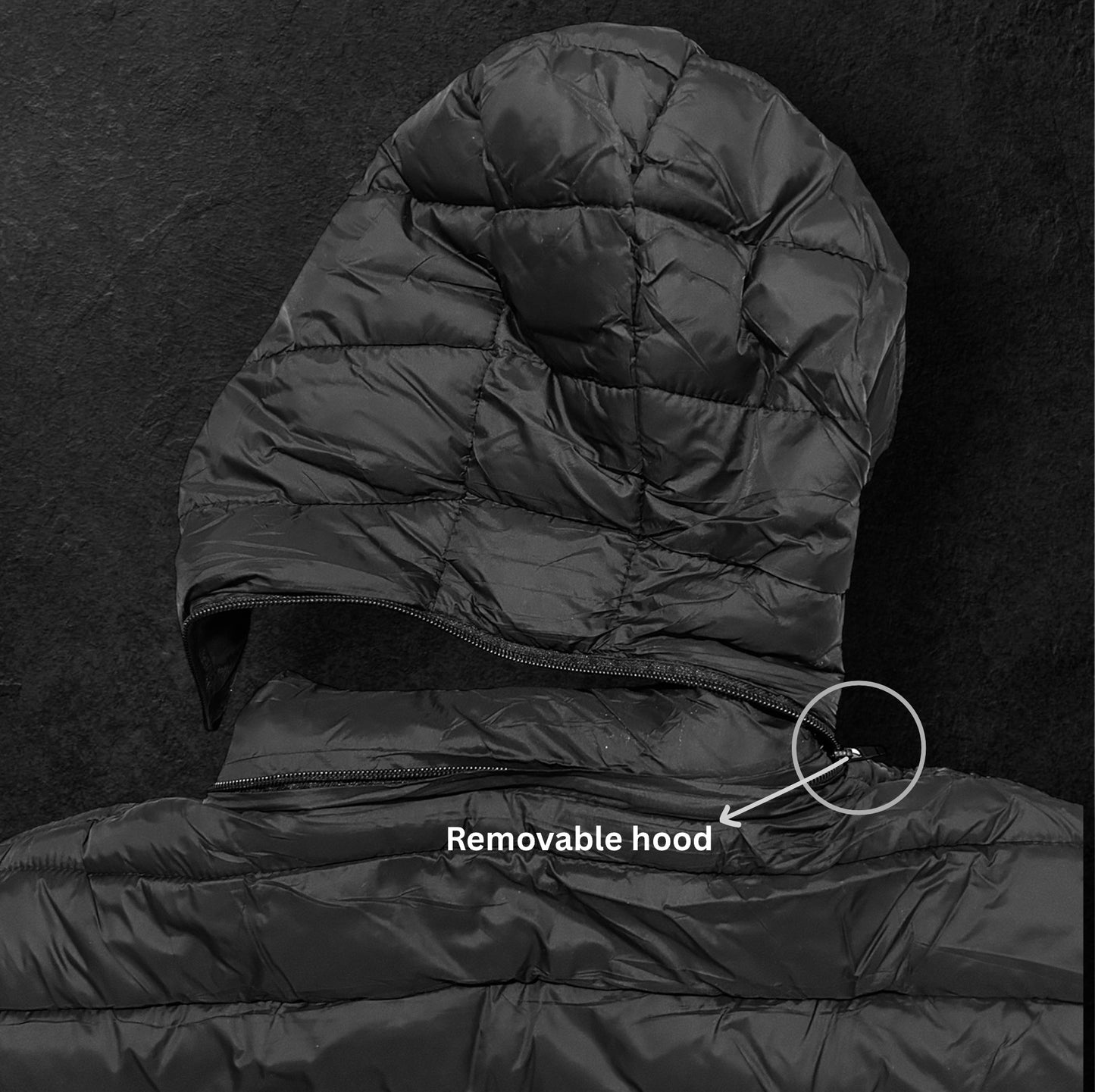 "Puffer Jacket Padded" black