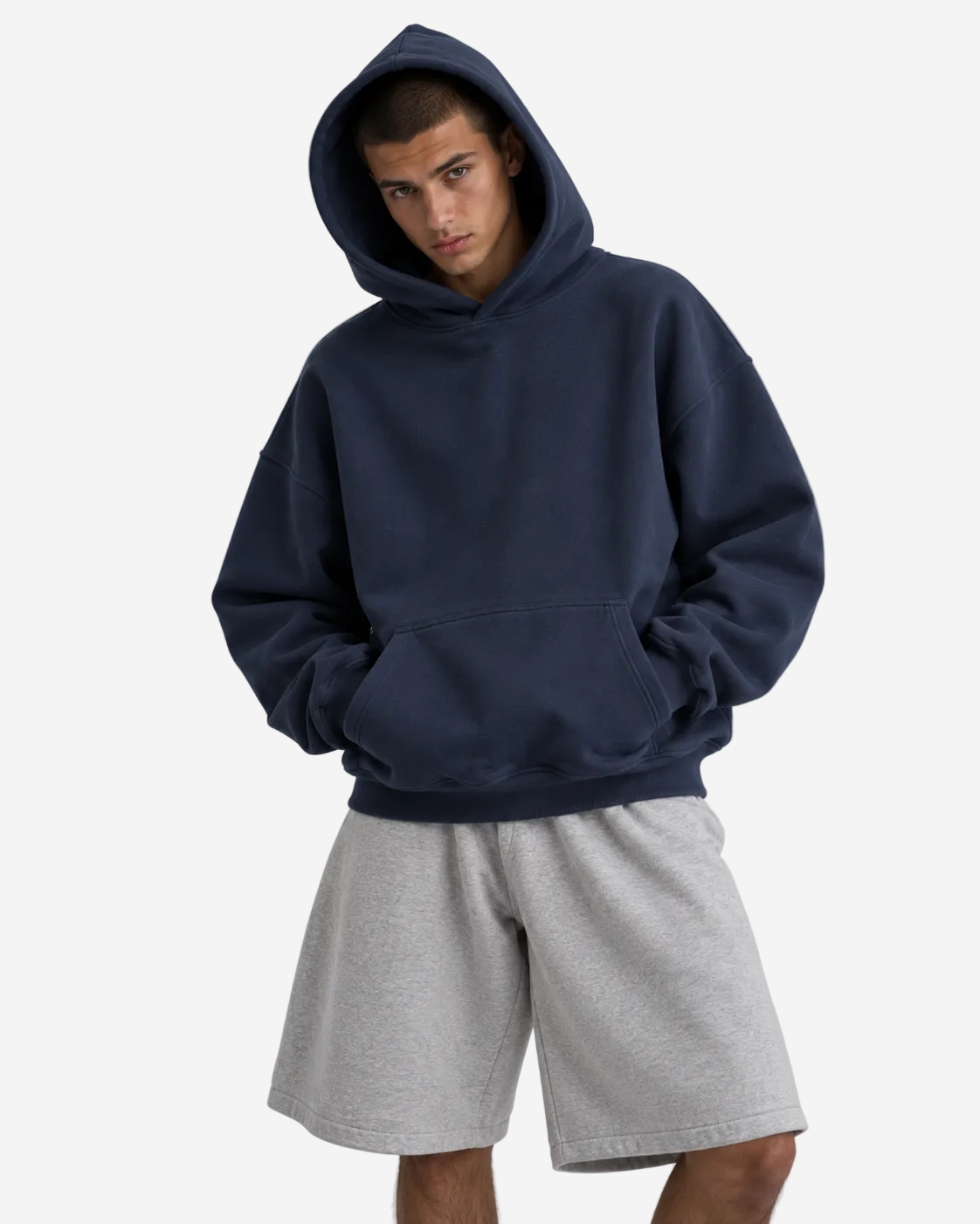 "Basic navy" hoodie