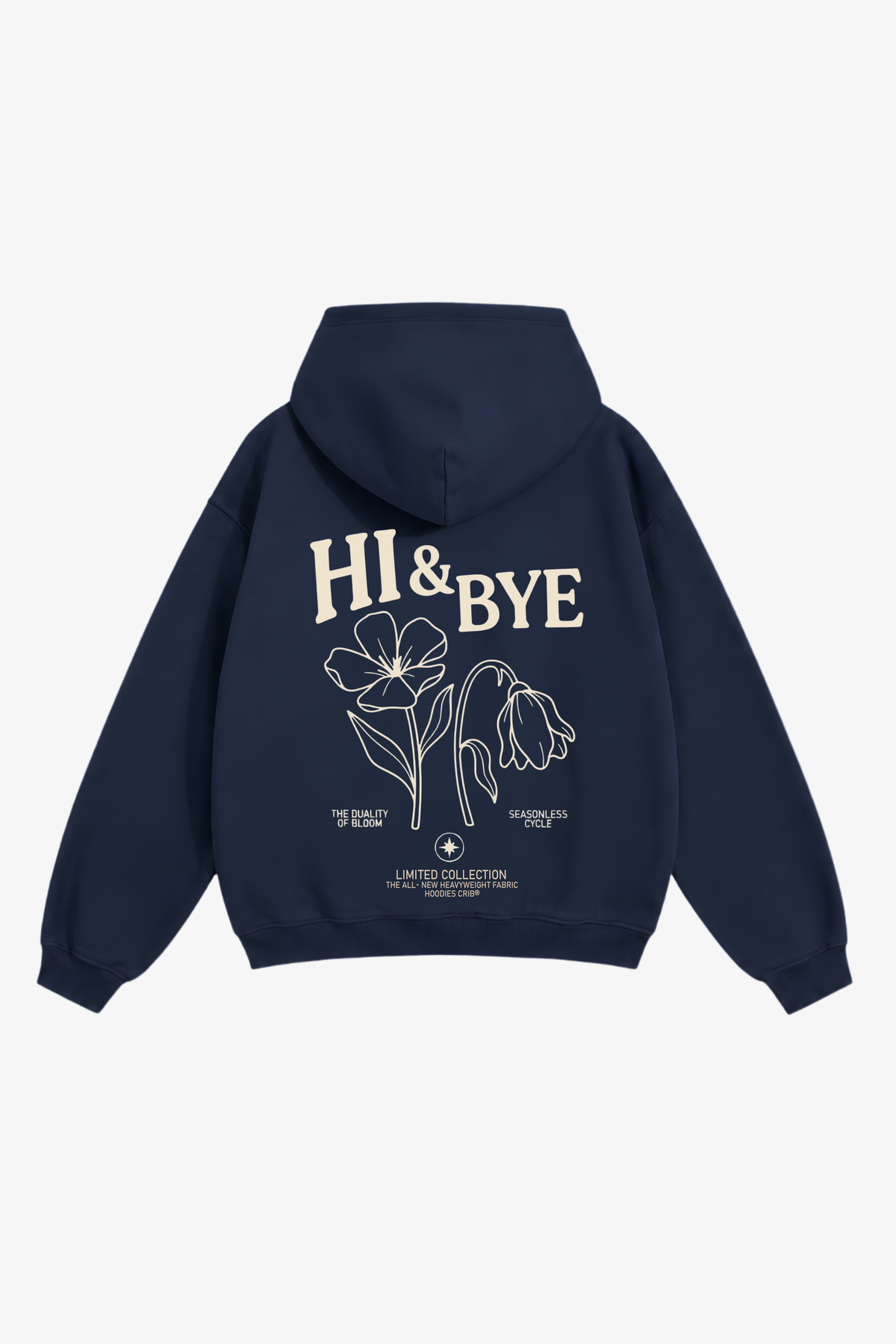 "Hi & bye" hoodie