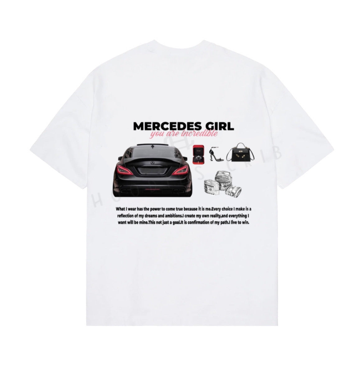 "Mercedes girl" t-shirt