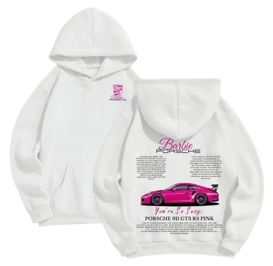 "Porsche Barbie" hoodie