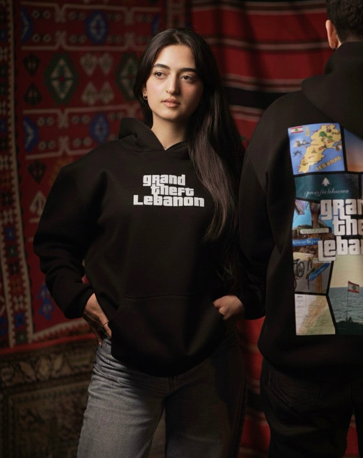 "Grand Theft Lebanon" hoodie