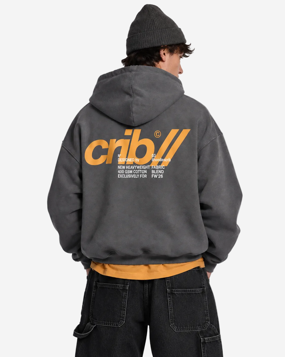 "Crib upgraded fabric" hoodie