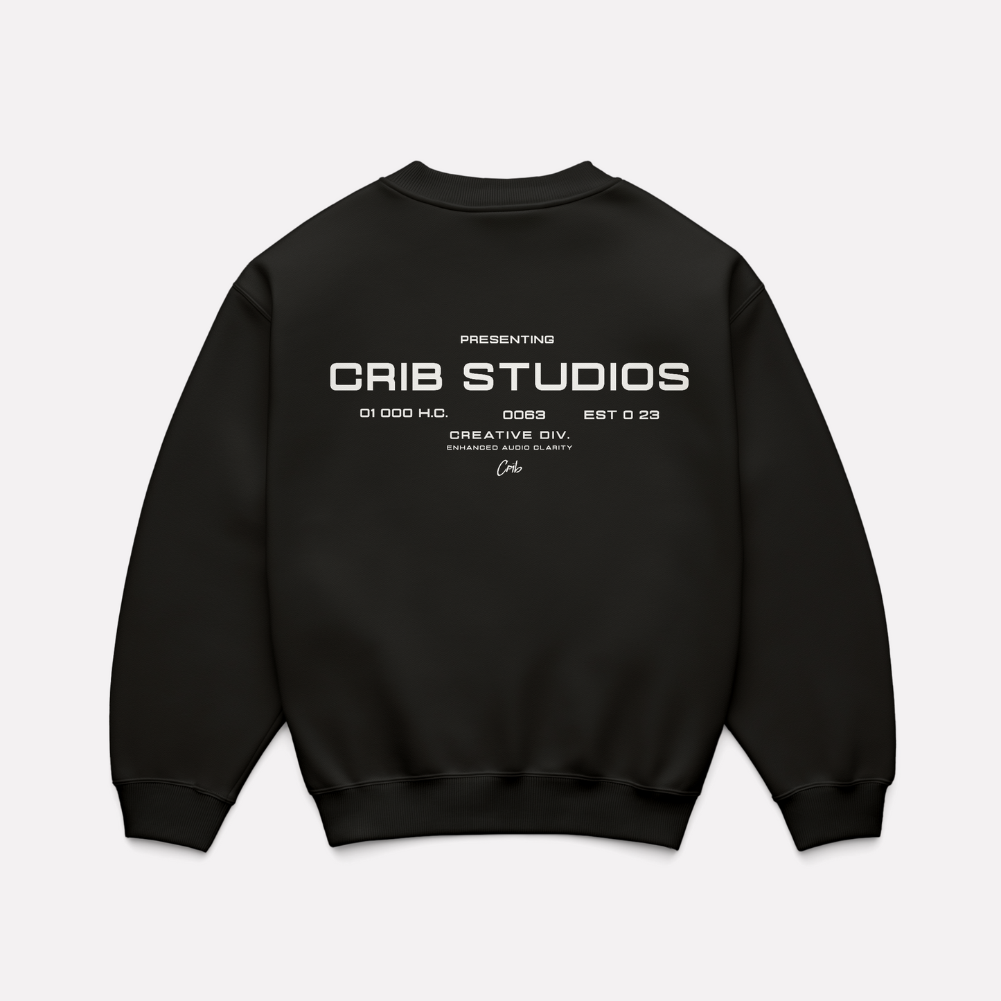 "Crib Division" crewneck sweatshirt