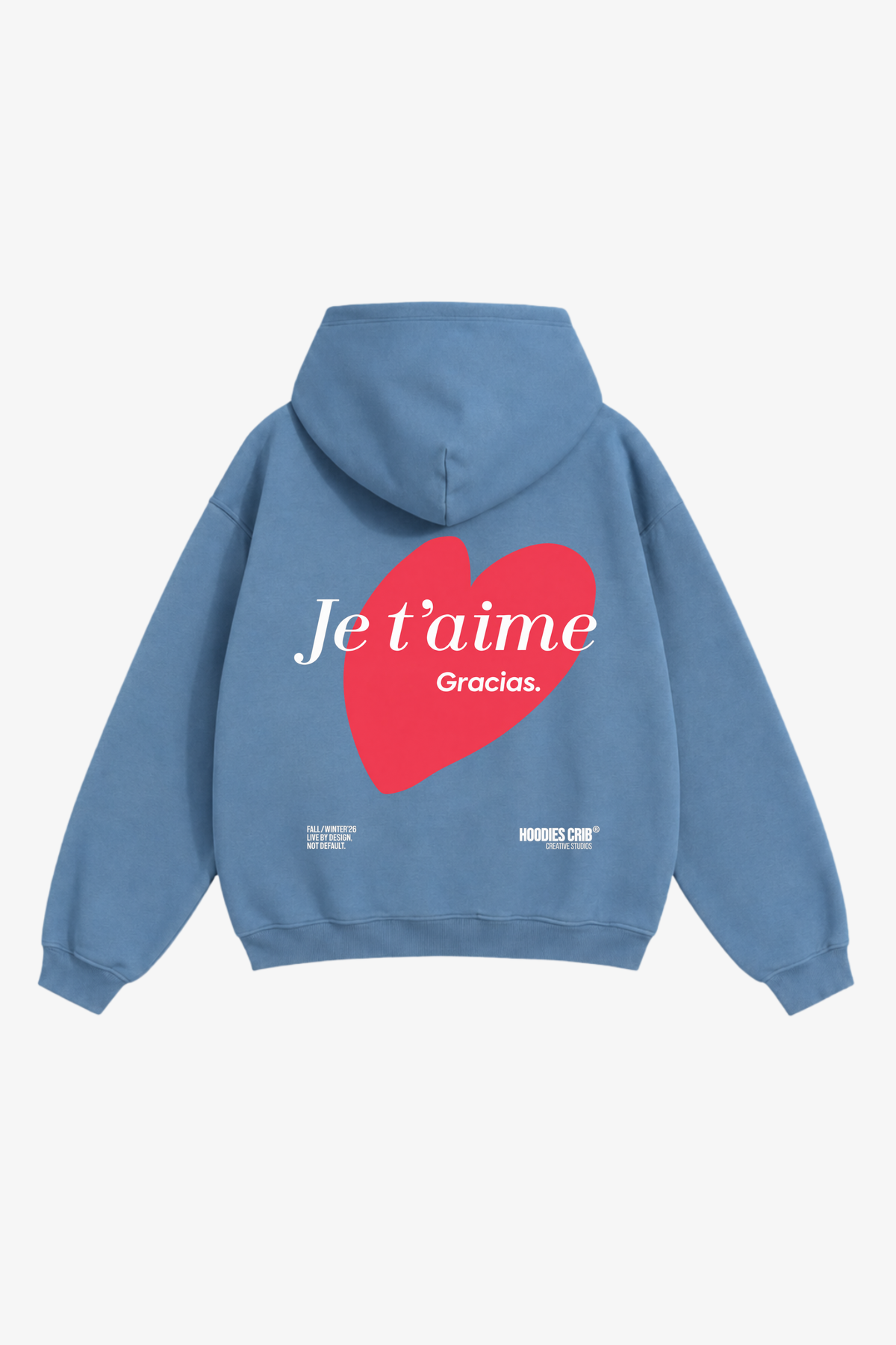 "Je t'aime" hoodie