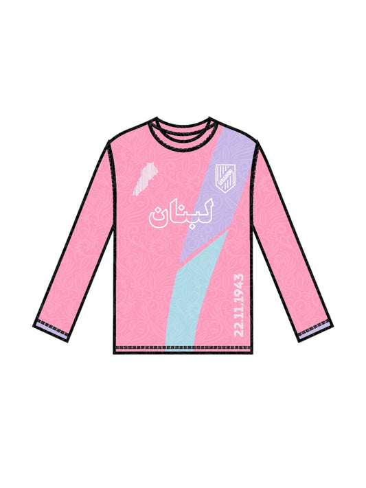 "Pink Lebanese Jersey" long-sleeve
