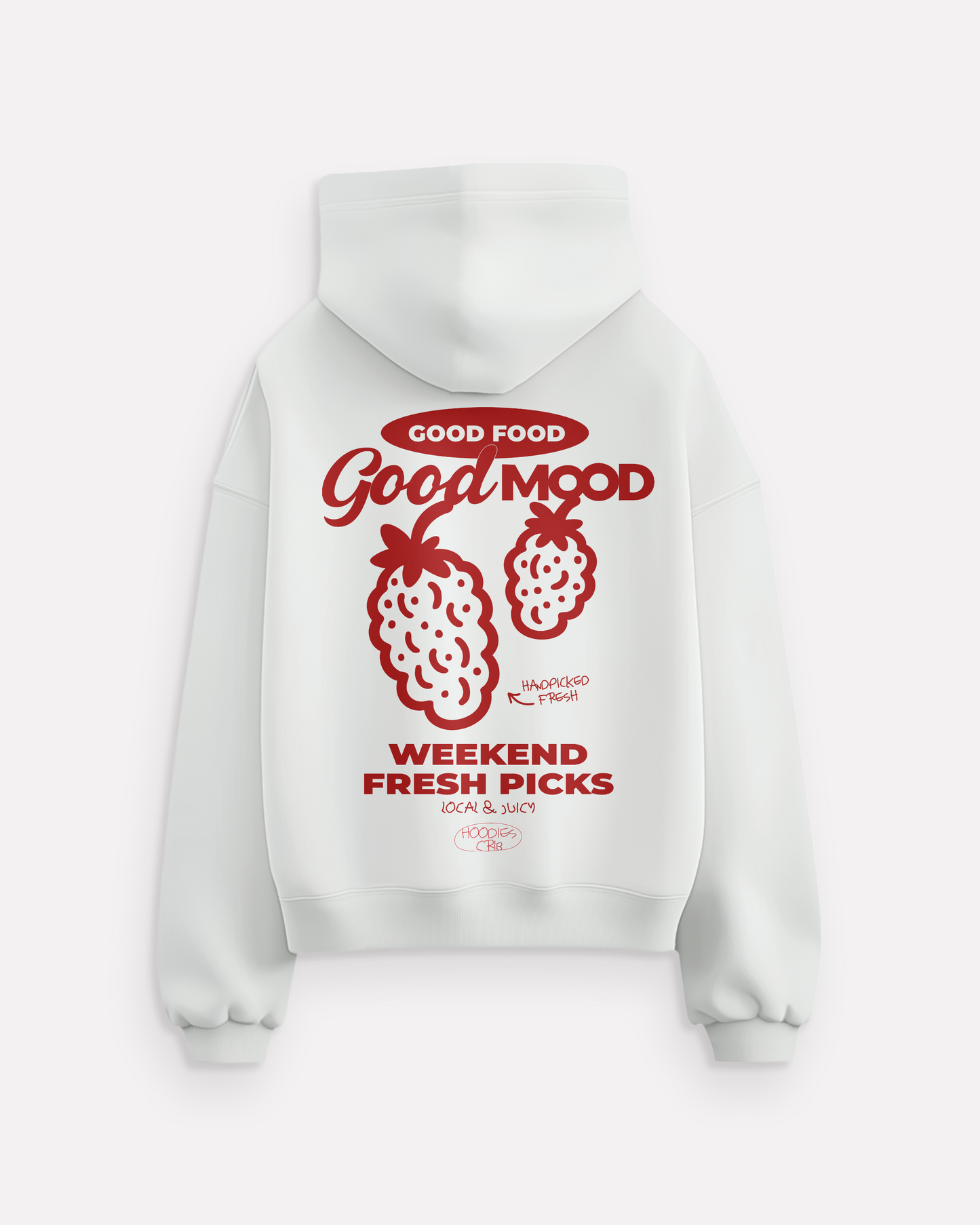 "Good food good mood" hoodie