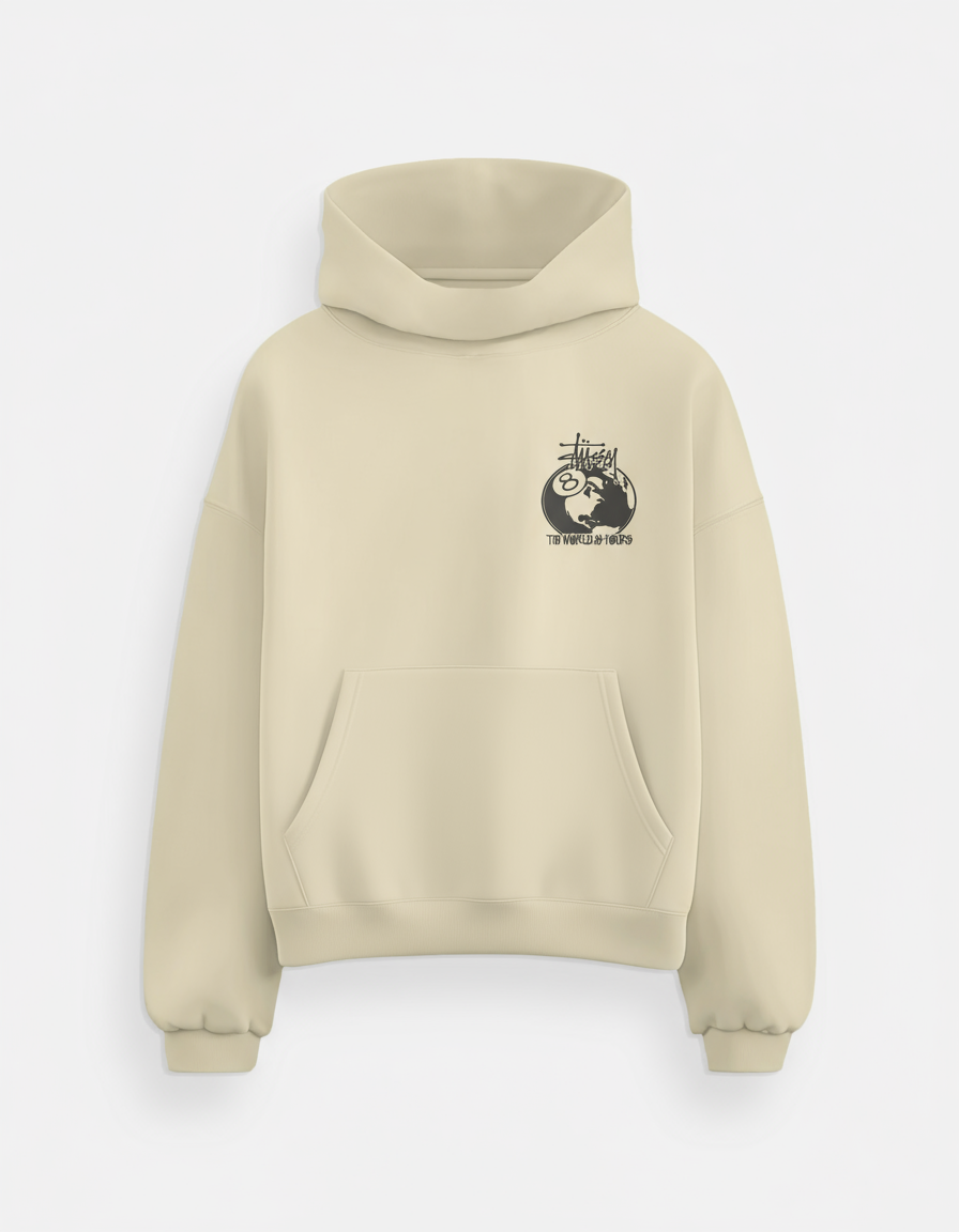 "Stussy world is yours" hoodie