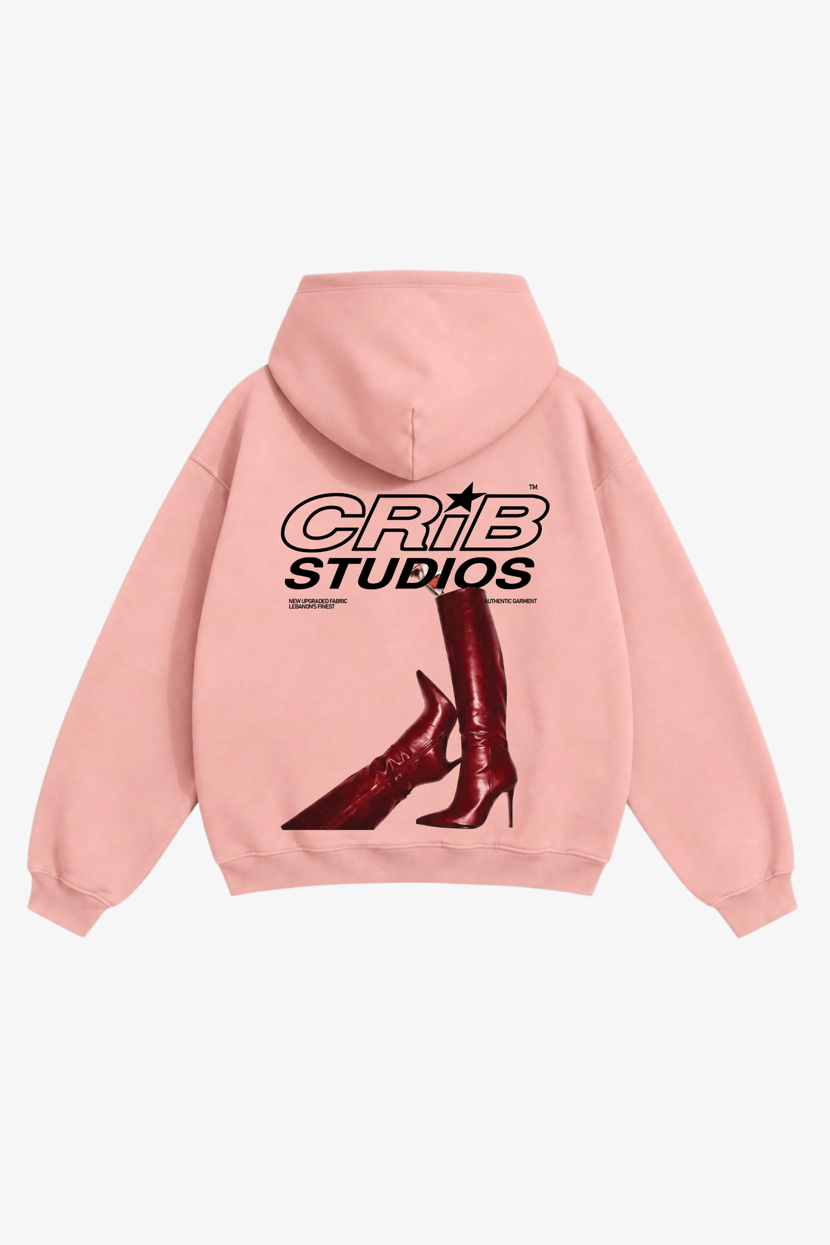 "Crib high heels" hoodie