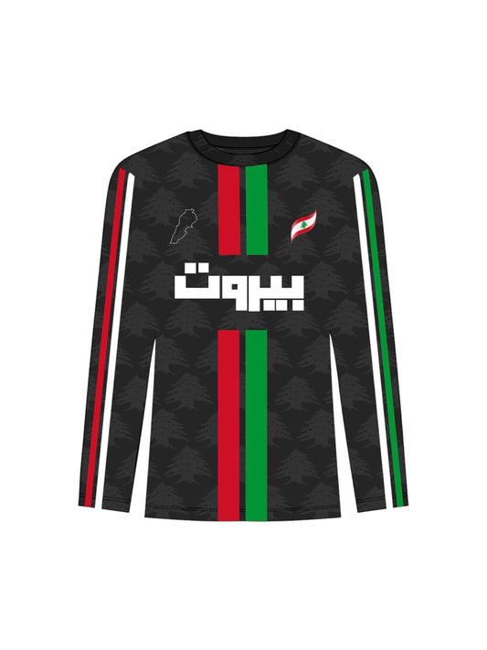 "Original Lebanese Jersey" long-sleeve black