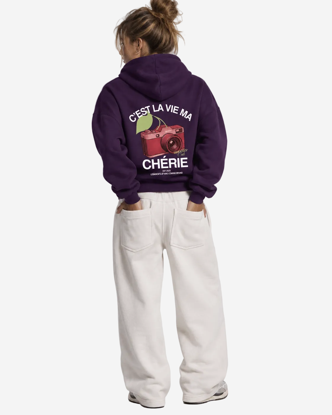 "C'est la vie chérie v2" hoodie