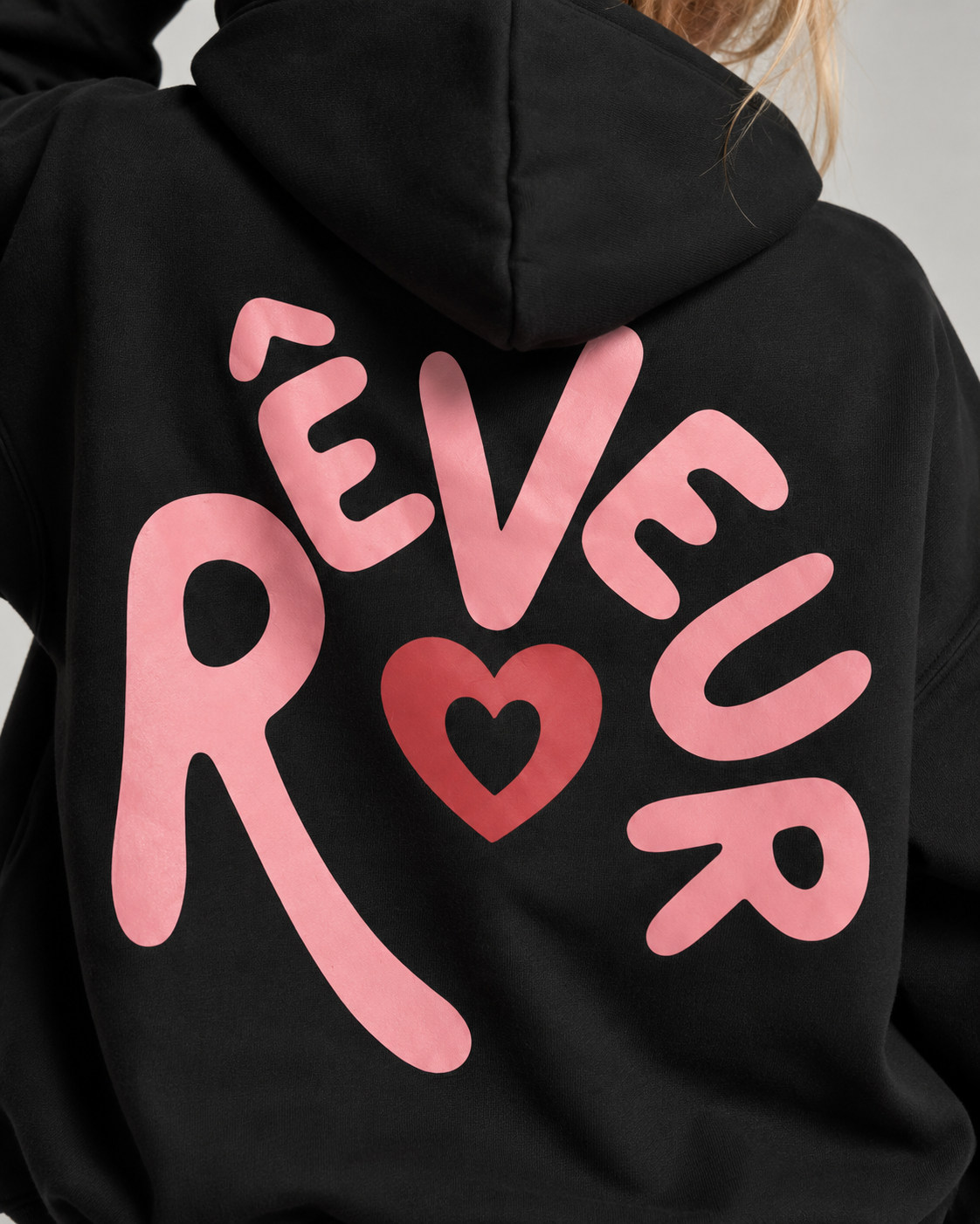 "Rêveur heart" hoodie