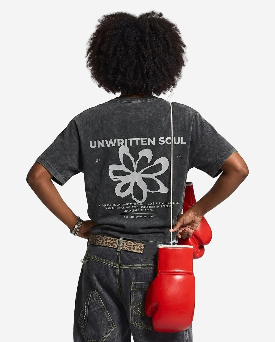 "Unwritten Soul" Acid Washed t-shirt