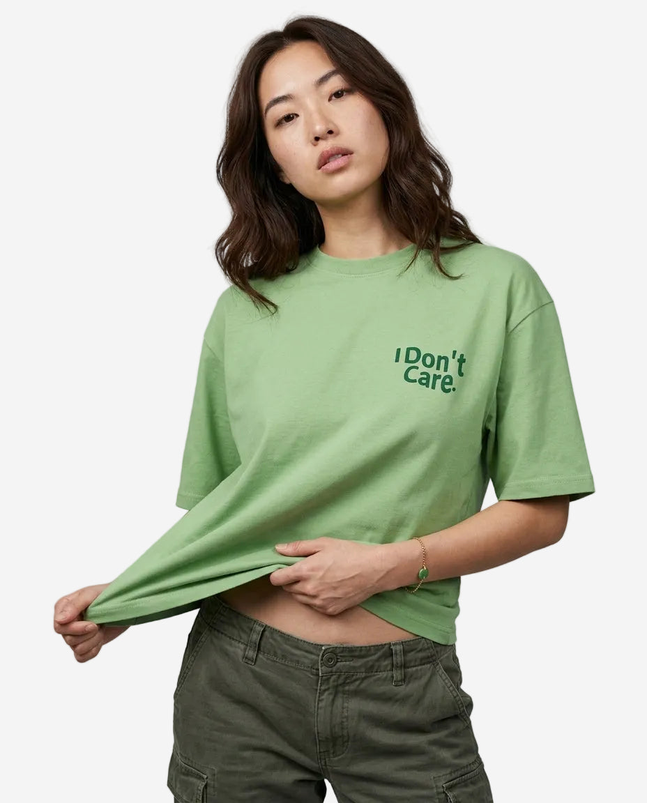 "Don't care" t-shirt
