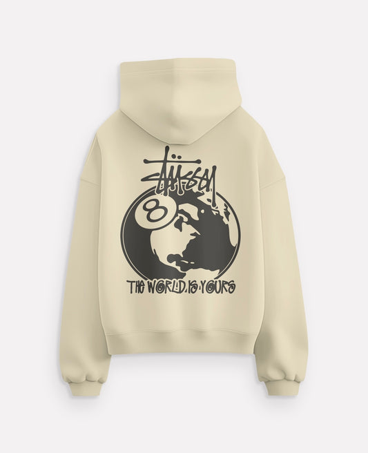 "Stussy world is yours" hoodie