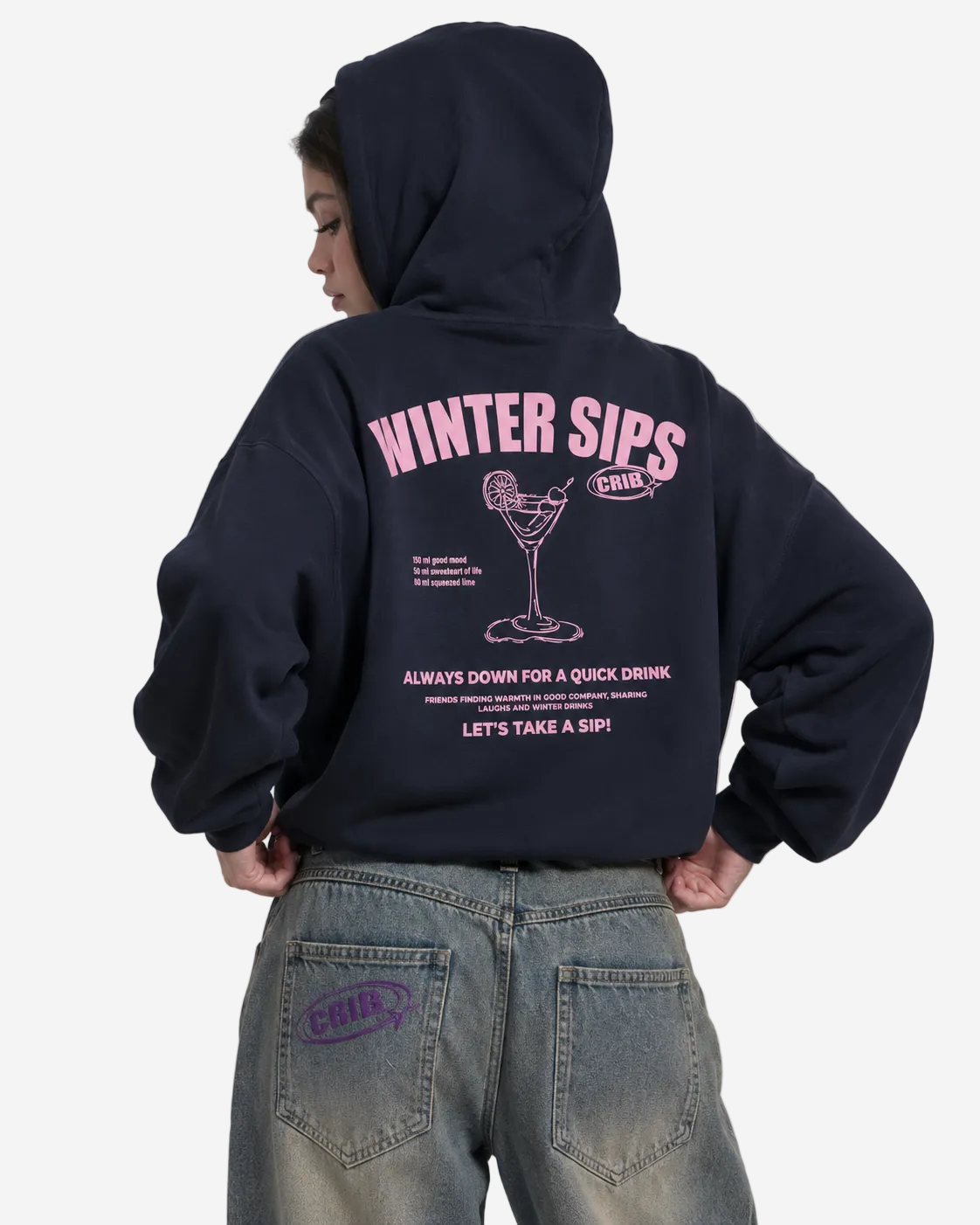 "Winter sips" hoodie