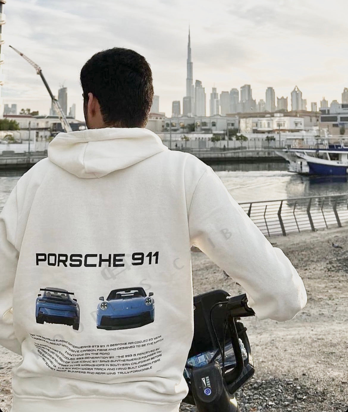 "Blue Porsche 911" hoodie