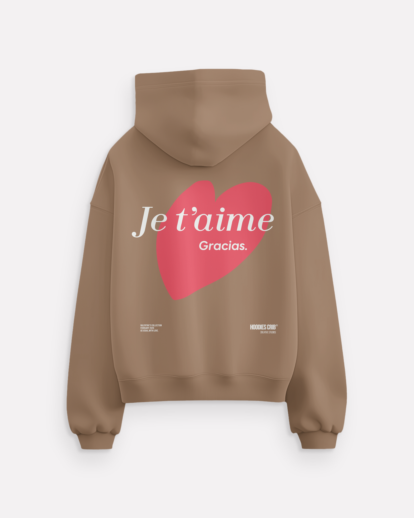 "Je t'aime" hoodie