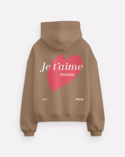 "Je t'aime" hoodie