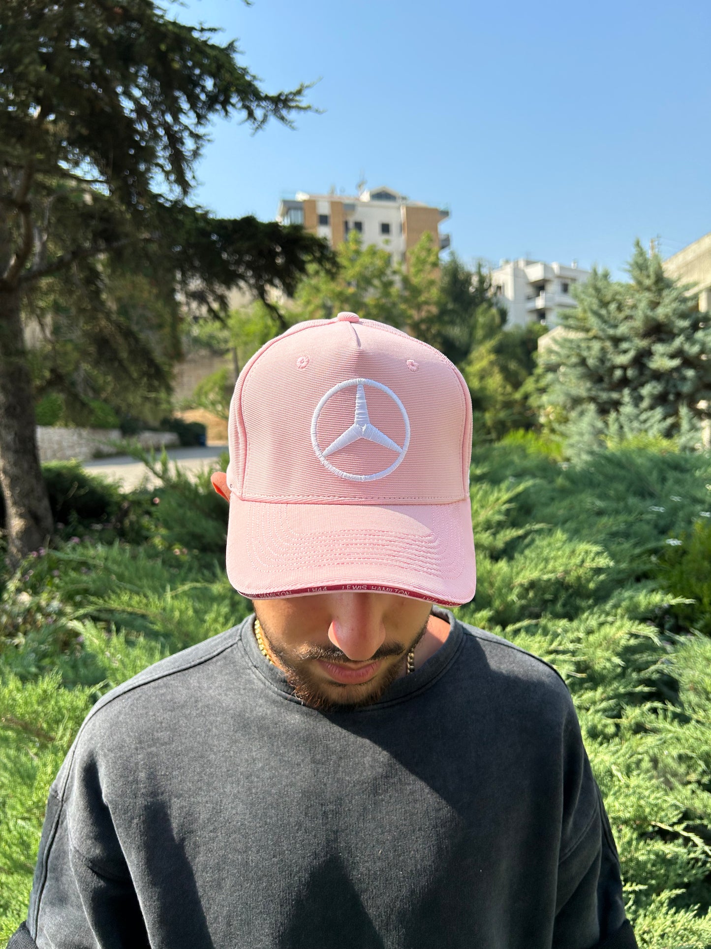 "Mercedes Racing Pink" cap