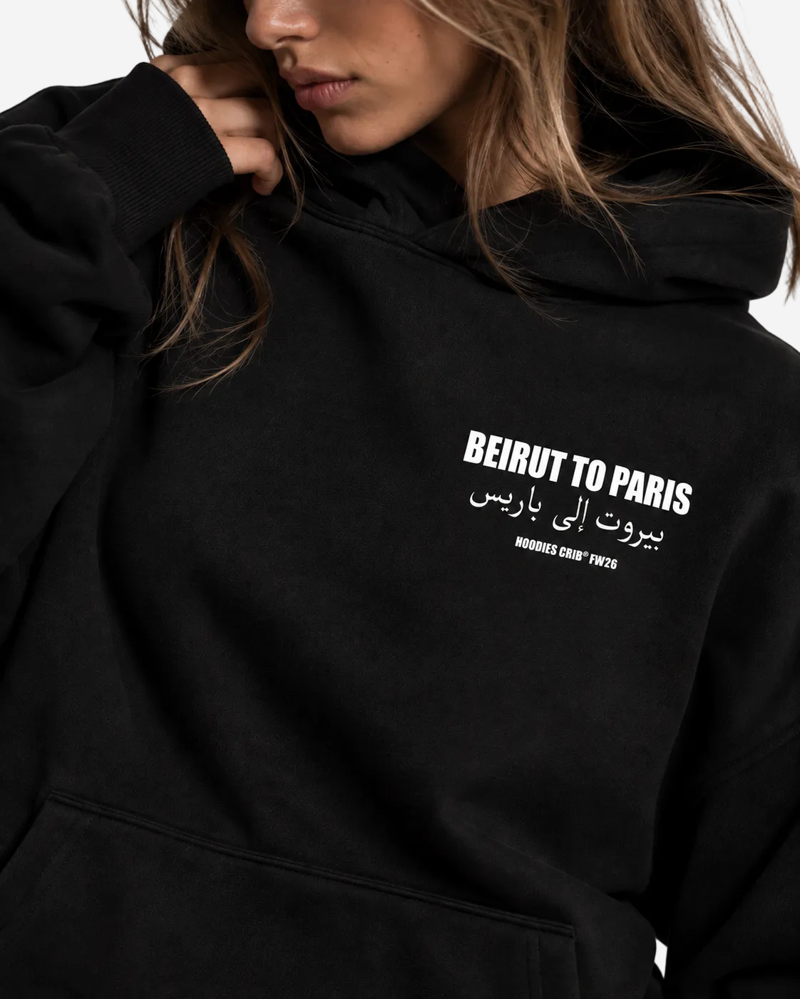 "Beirut to Paris" hoodie