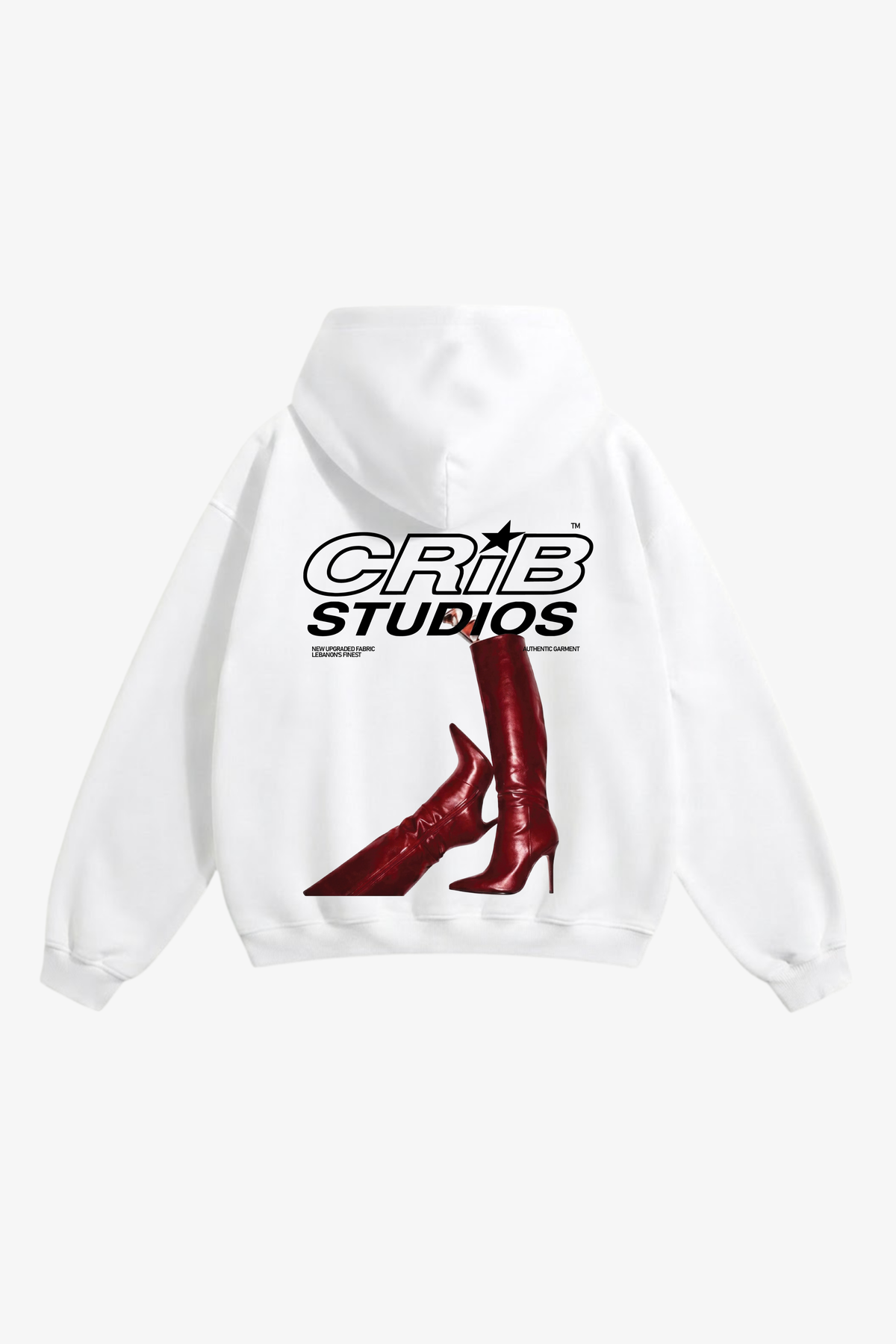 "Crib high heels" hoodie