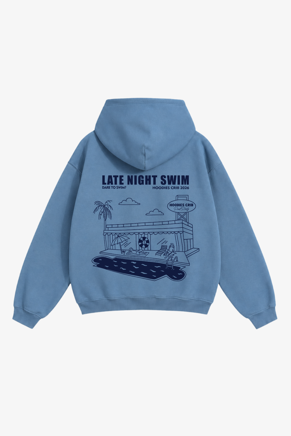 "Pool party" hoodie