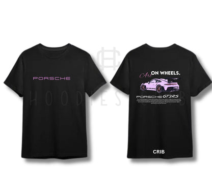 "Pink Porsche AOT" t-shirt (2 colors)