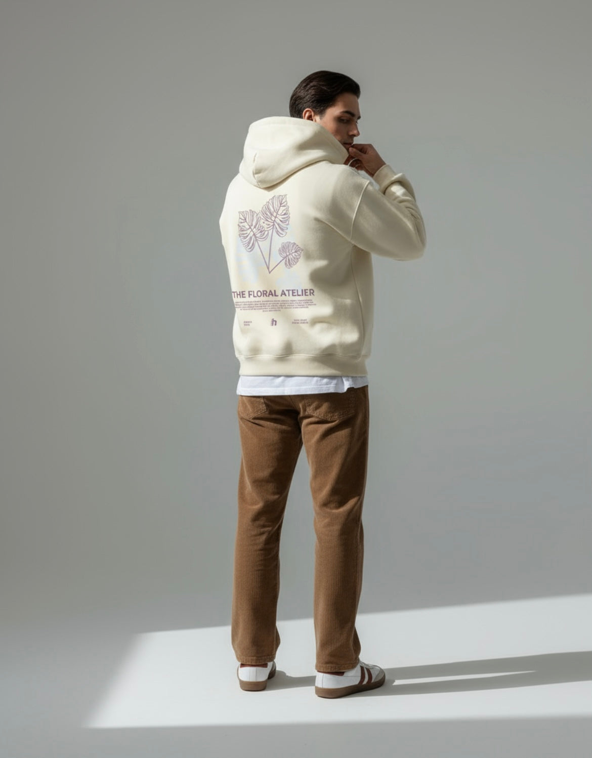 "The Floral Atelier" hoodie