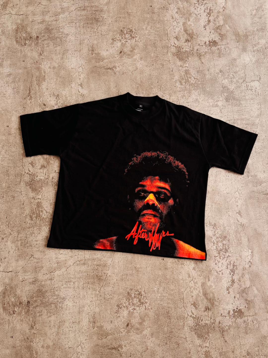 "Weeknd face" t-shirt