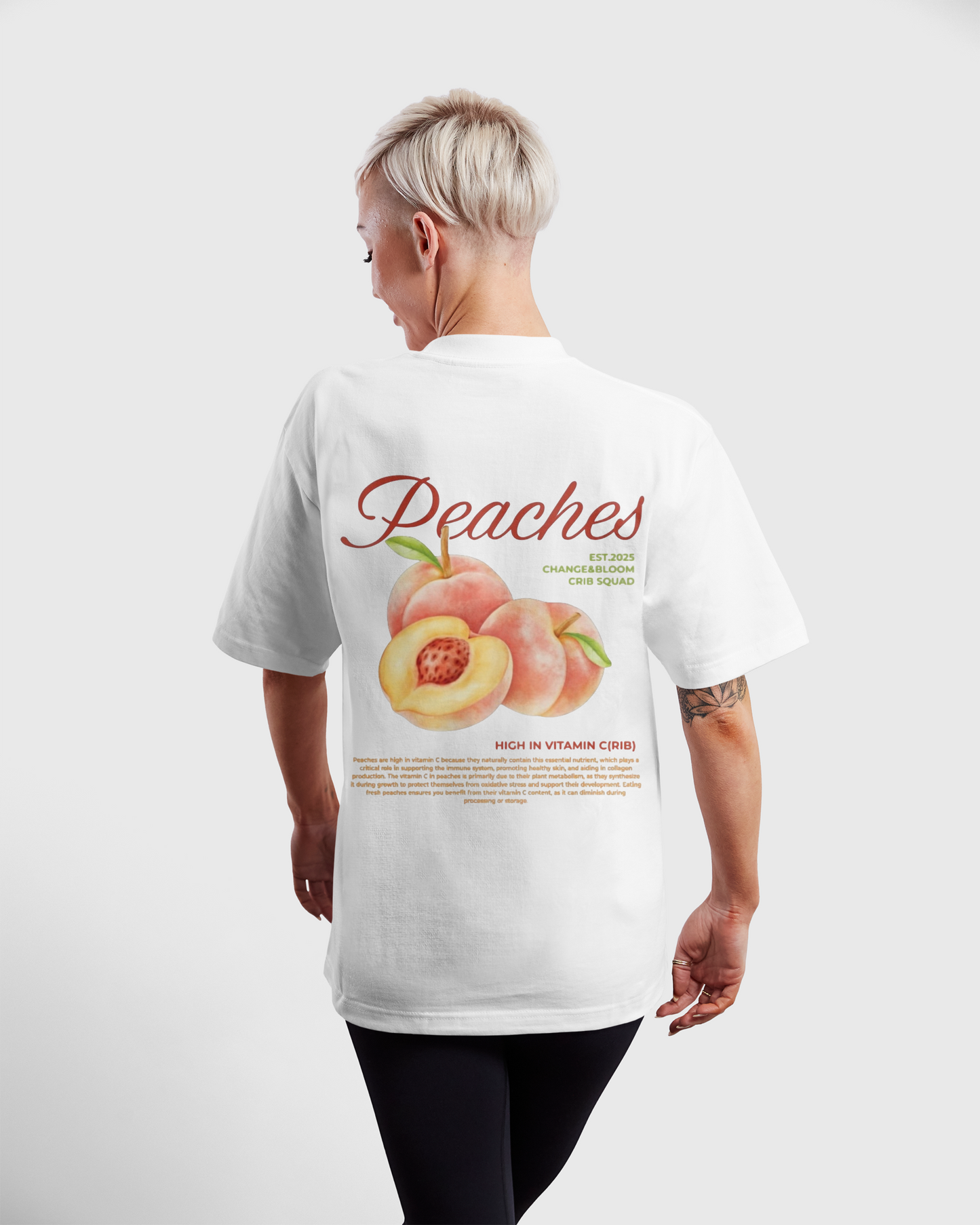 "Peaches" t-shirt