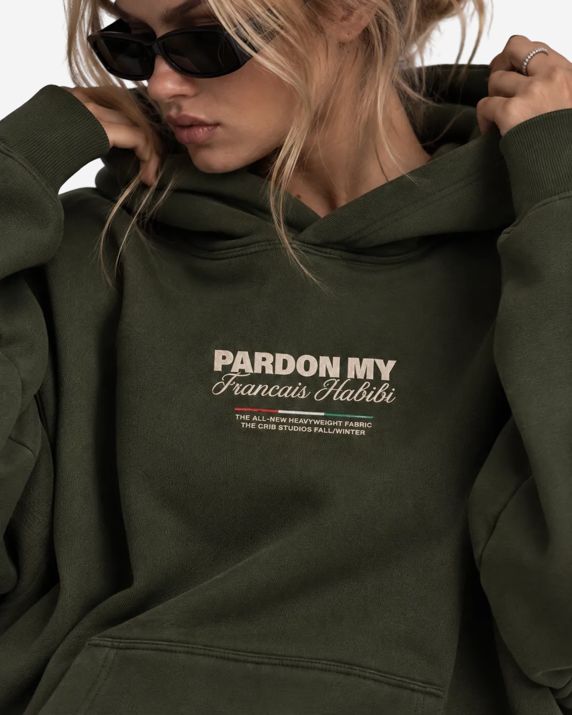 "Pardon my français" hoodie