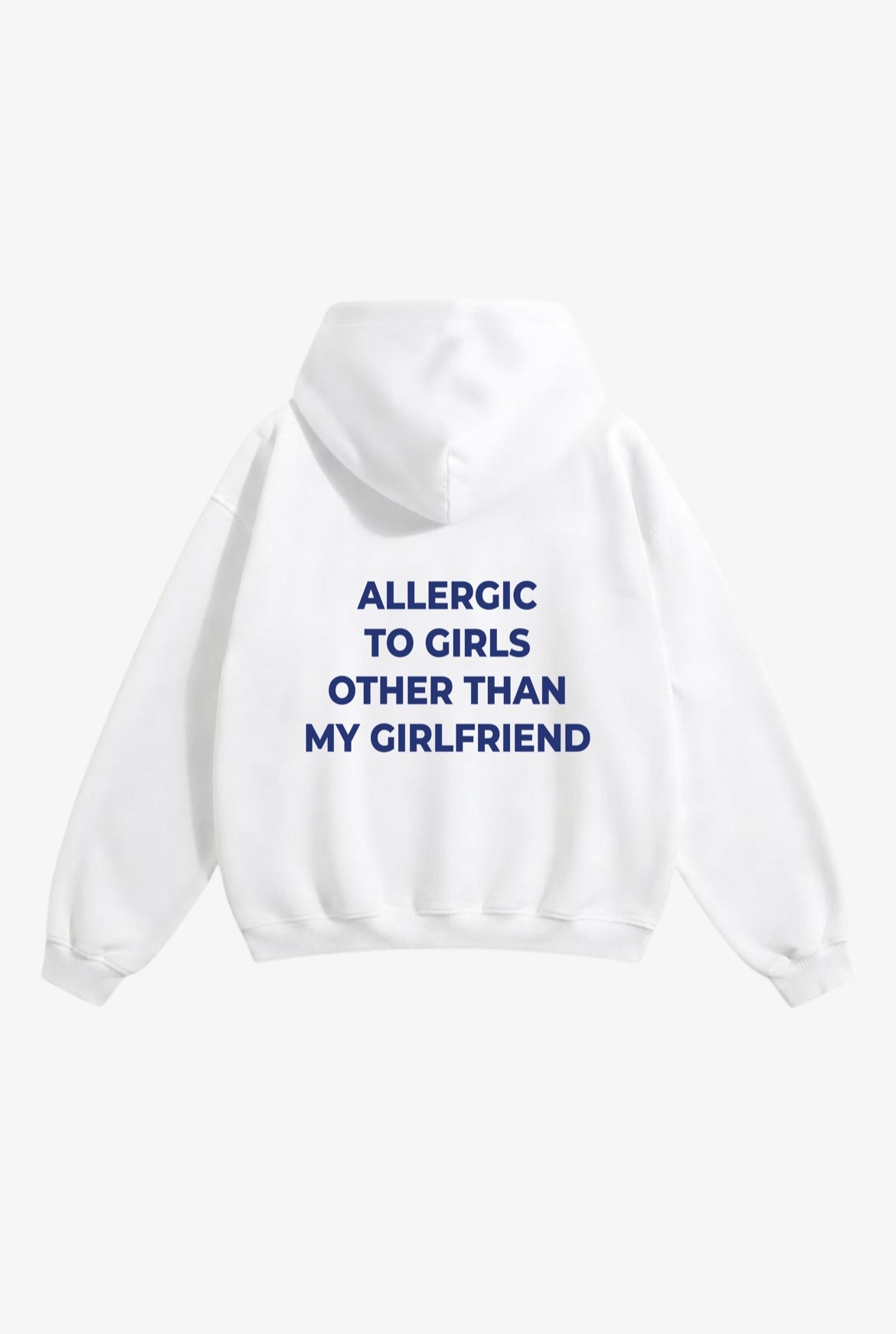 "Allergic to girls" hoodie