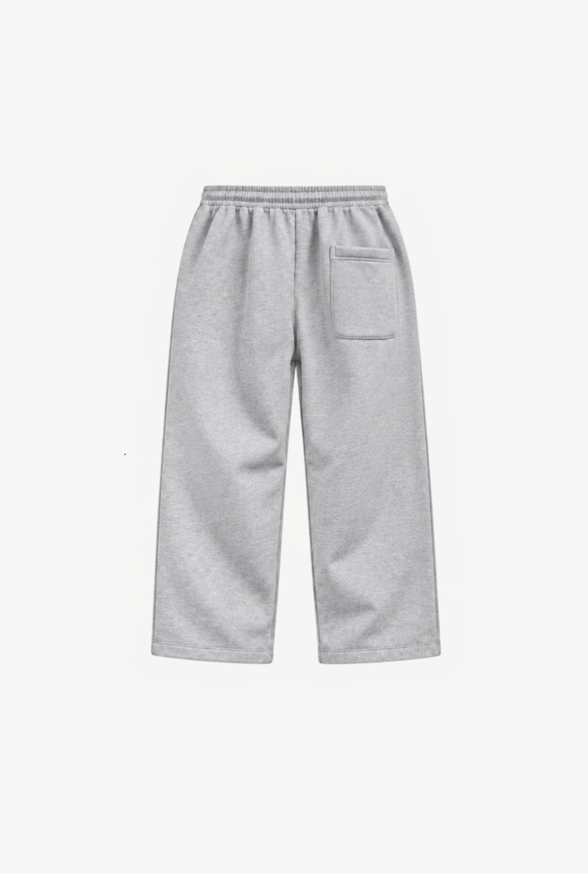 "Grey relaxed uncuffed" sweatpants