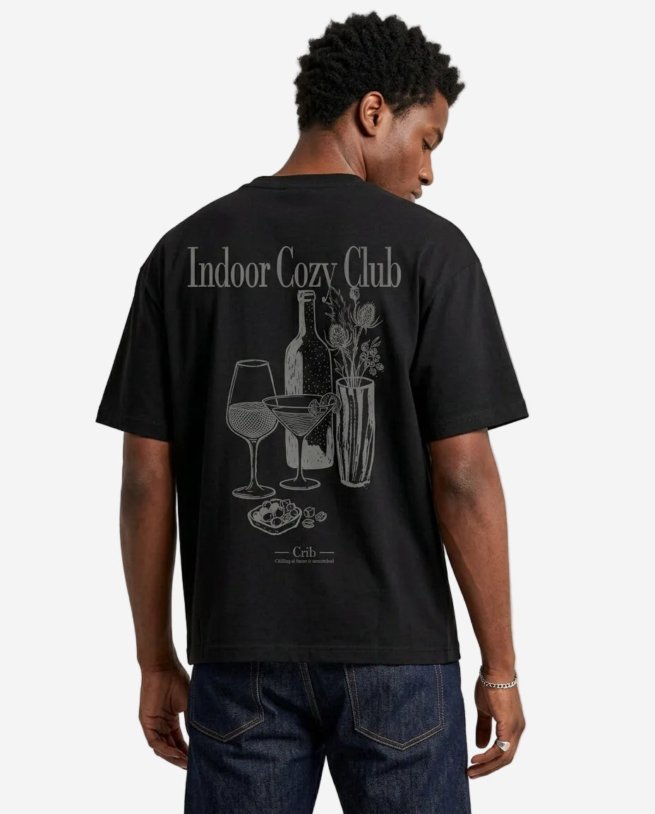 "Indoor Cozy Club" t-shirt
