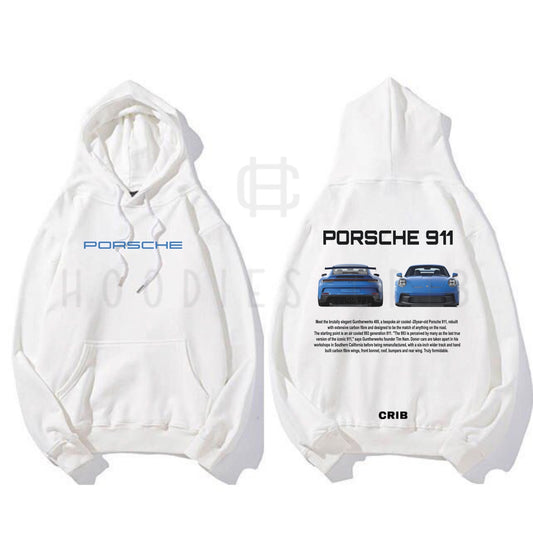 "Blue Porsche 911" hoodie