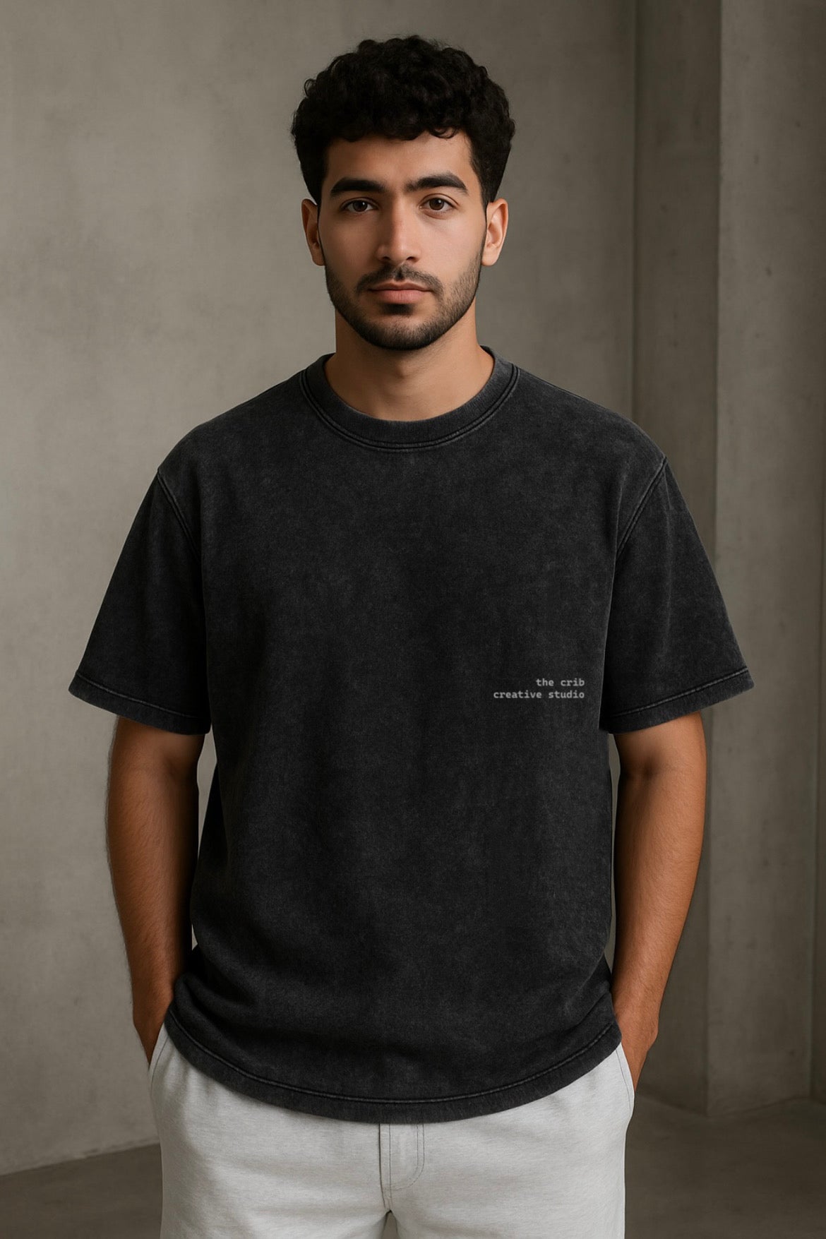 "Unwritten Soul" Acid Washed Oversized t-shirt